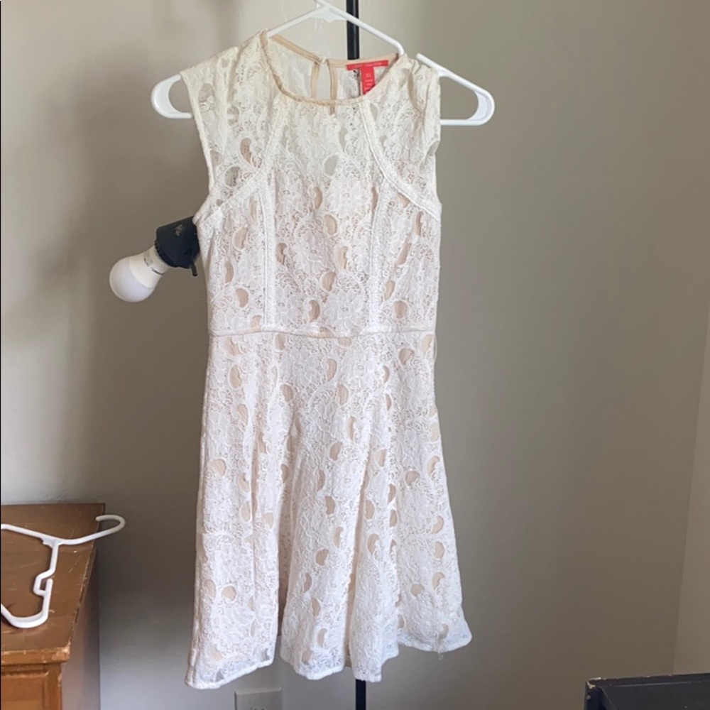 Cream lacy XS Dress